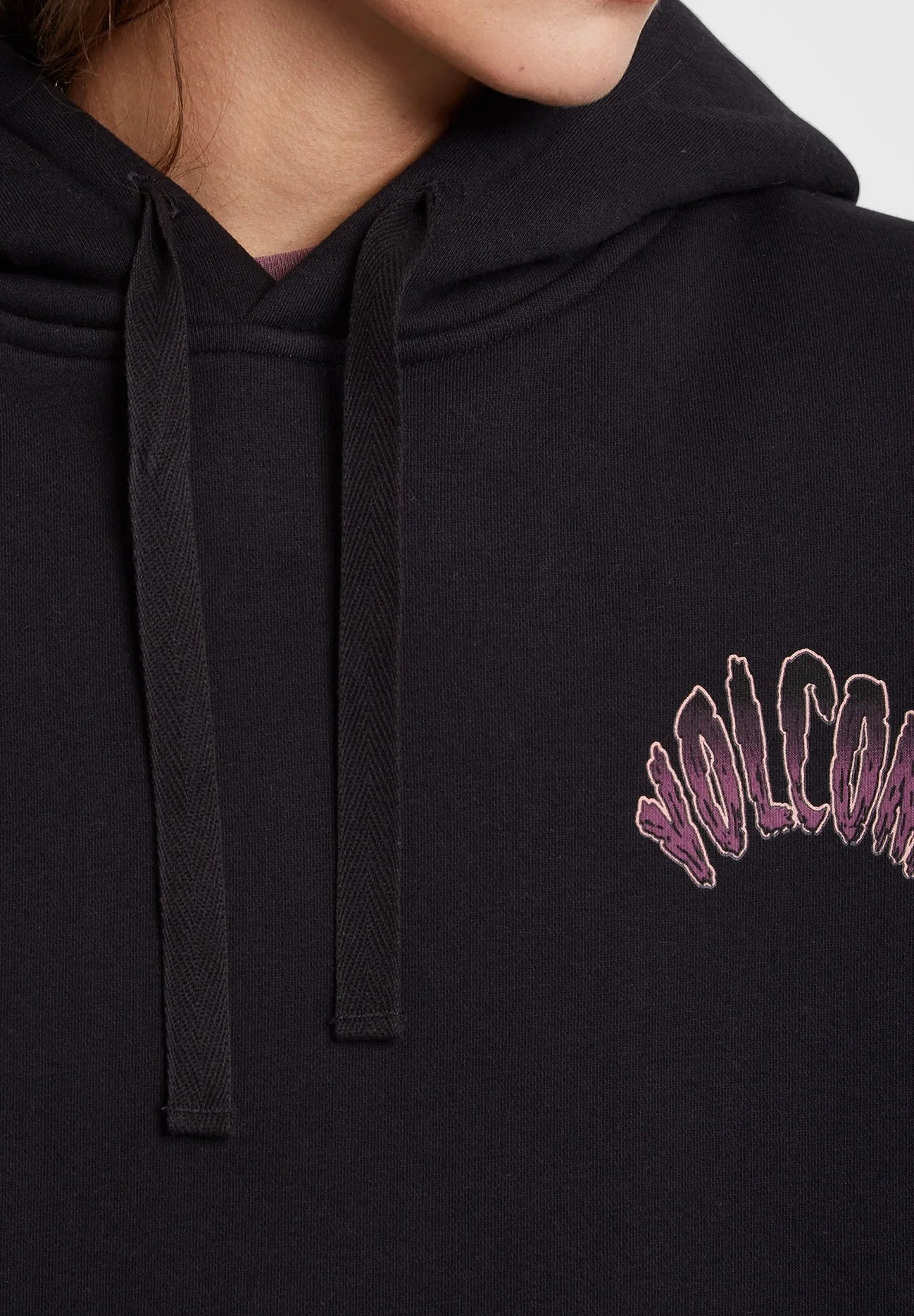 VOLCOM - VOLTRIP HOODIE - BLACK