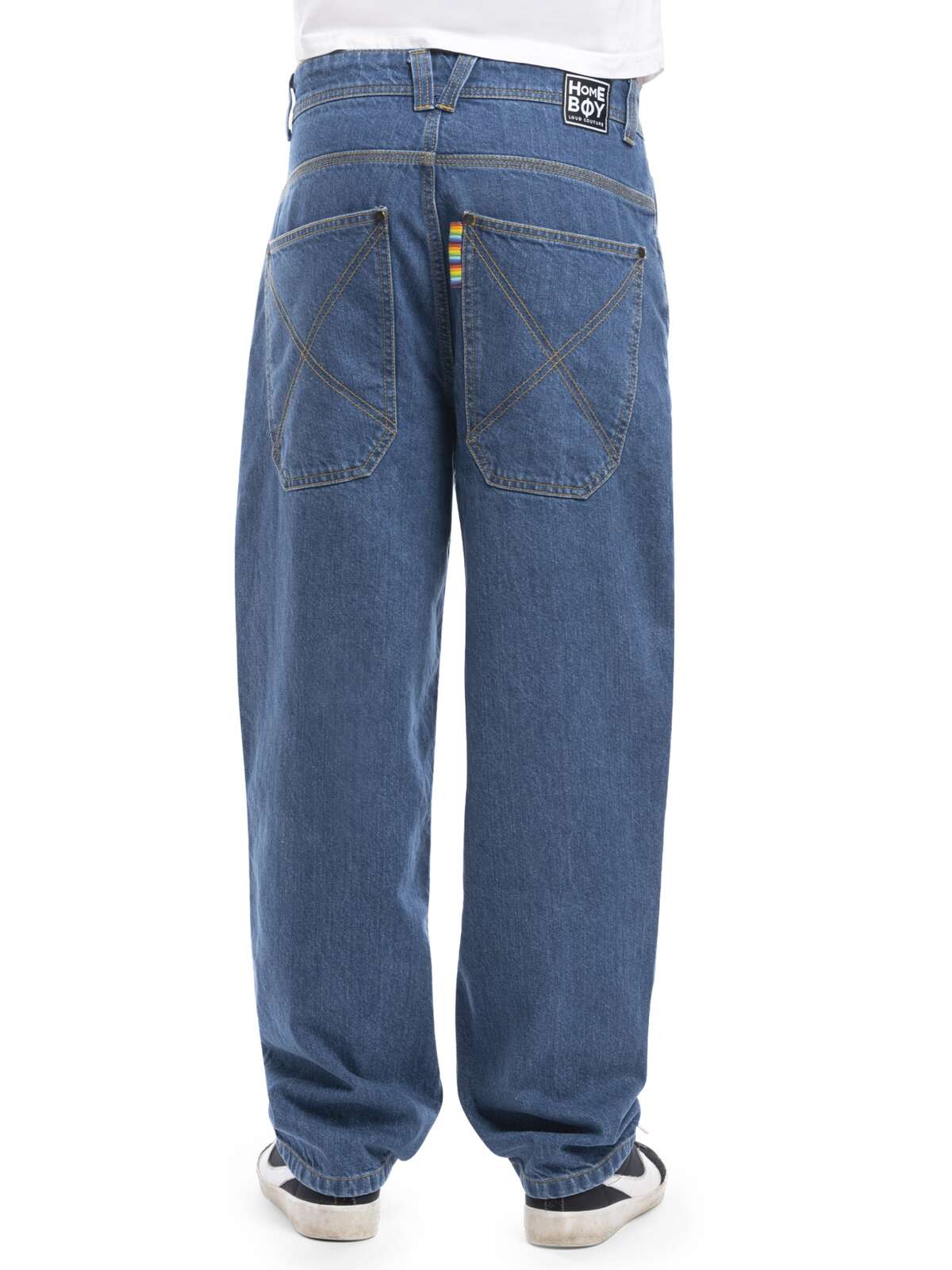 HOMEBOY - X-TRA BAGGY DENIM - WASHED BLUE