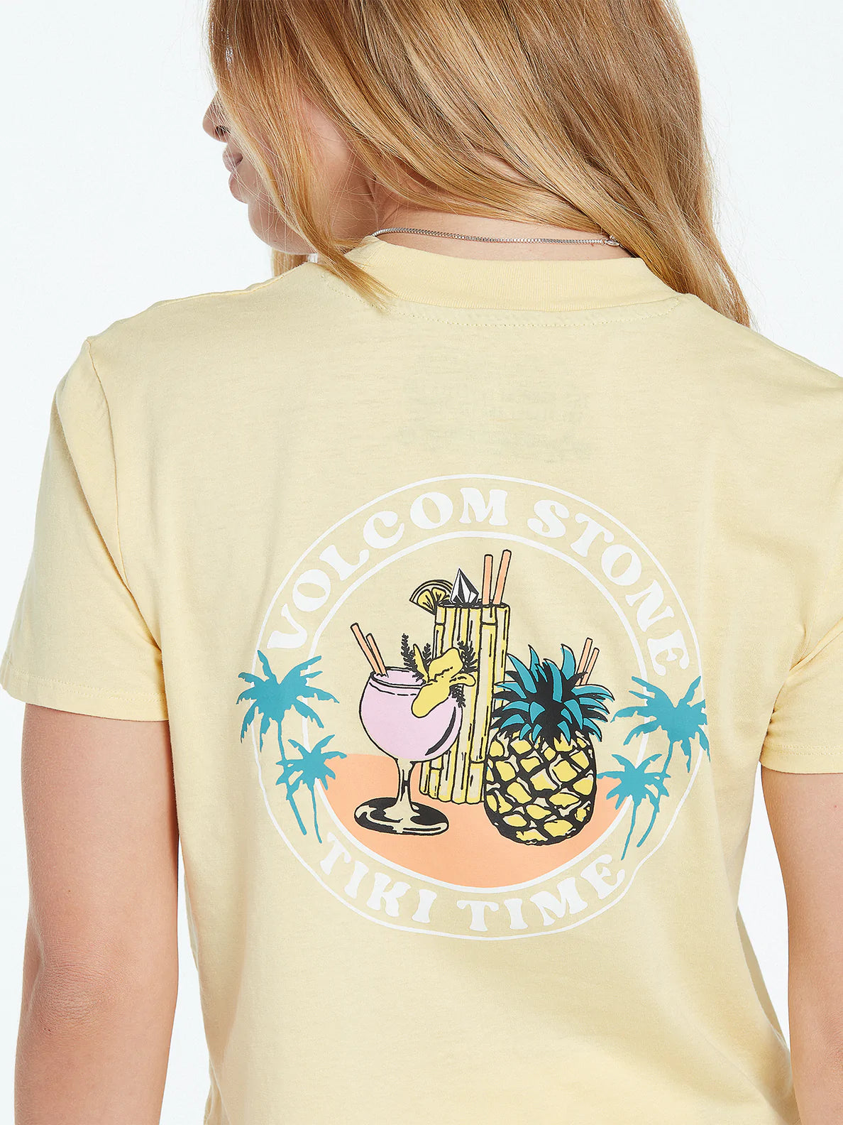 VOLCOM - POCKET DIAL TEE - WHEAT