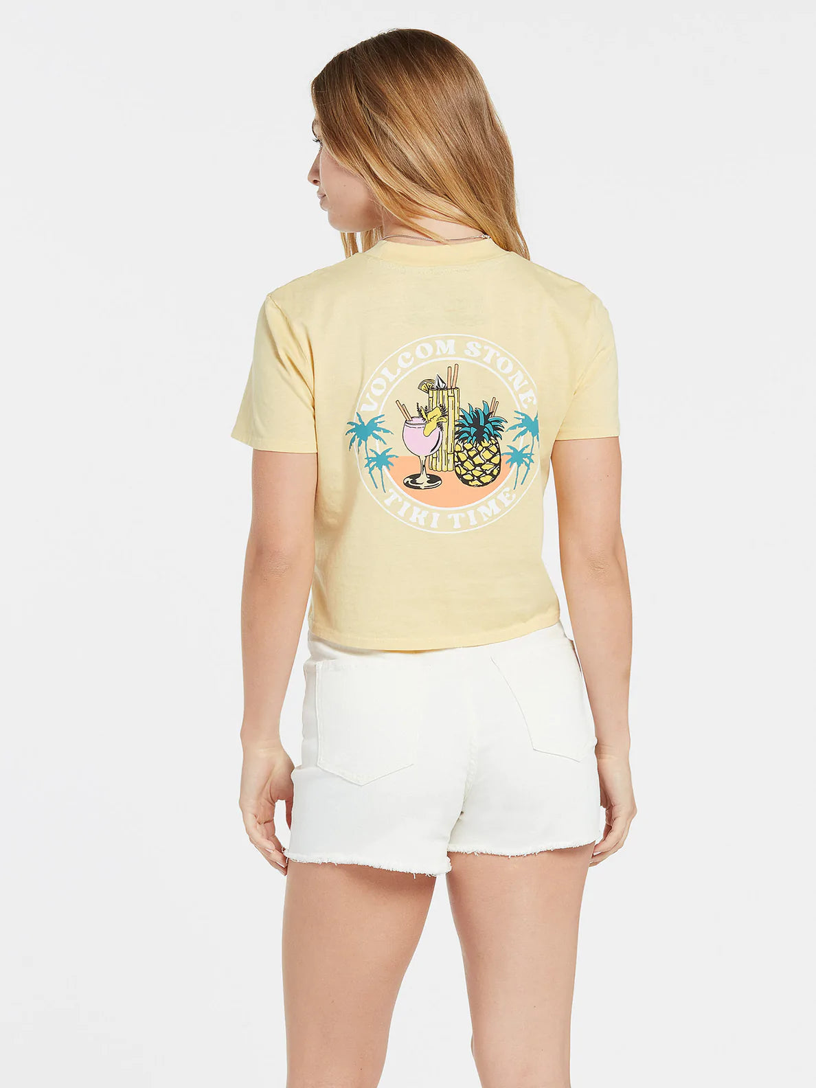VOLCOM - POCKET DIAL TEE - WHEAT