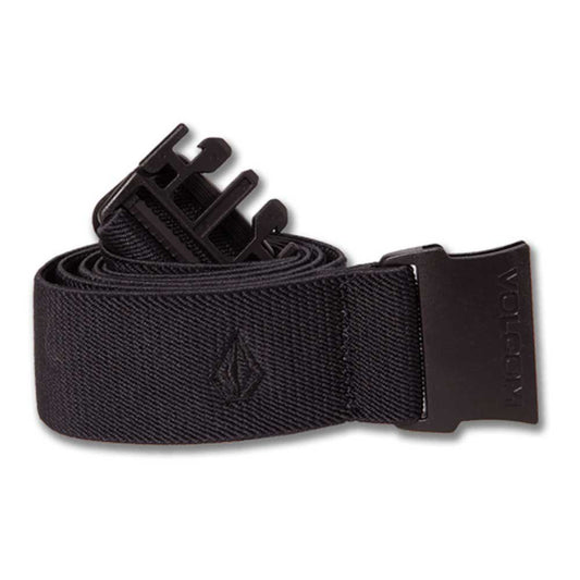 VOLCOM - XANDER ELASTIC BELT - BLACK