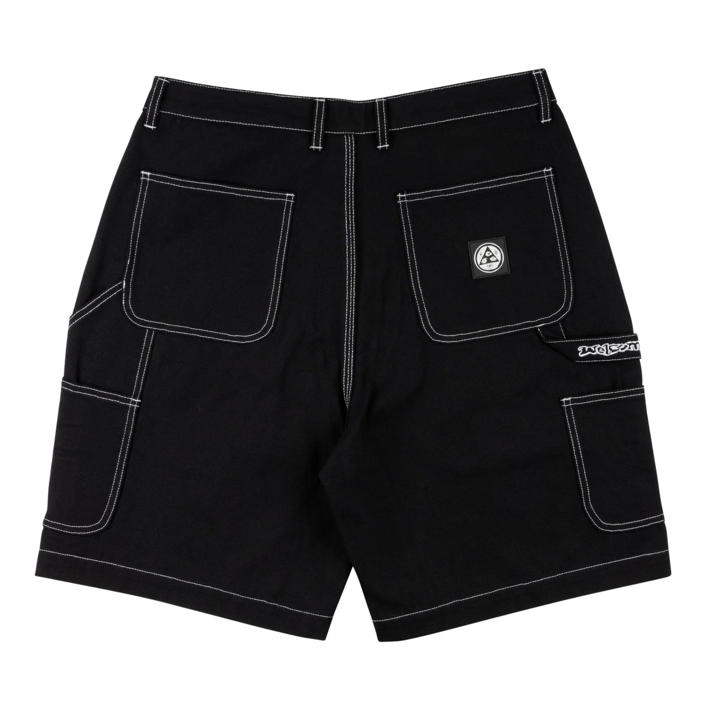 WELCOME - BRACE CARPENTER SHORT - BLACK