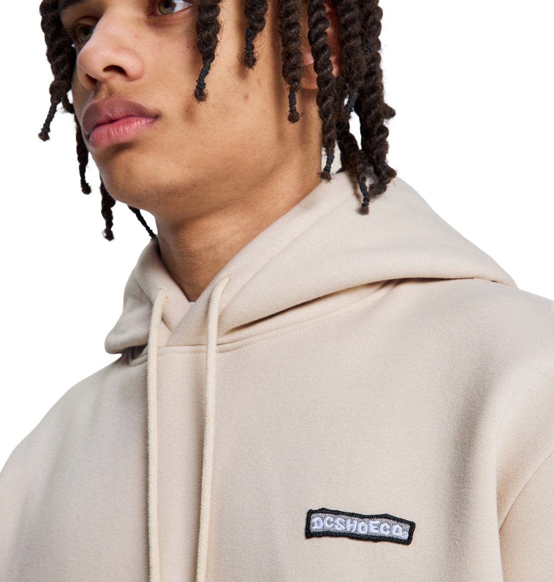 DC - PATCH IT HOOD - OATMEAL
