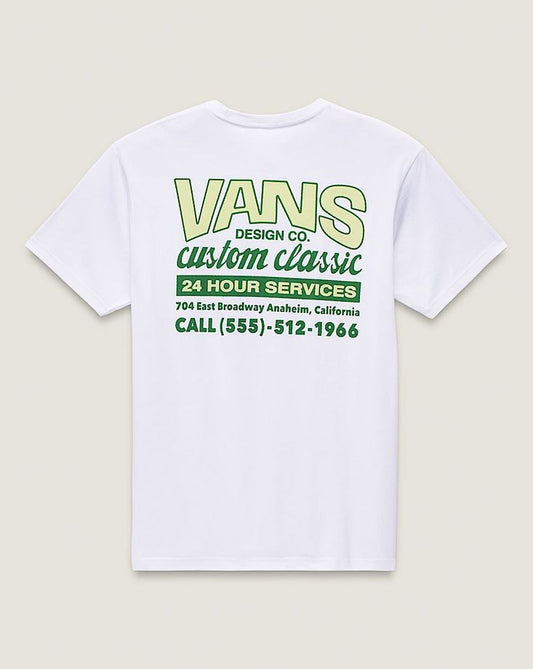 VANS - SHOP FRONT SS TEE - WHITE