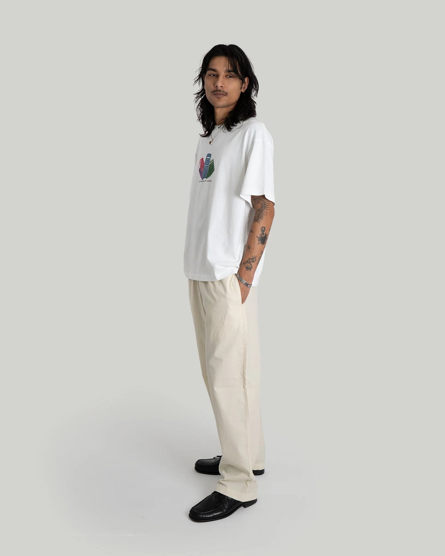 HOMEBOY - ESSENTIALS TEE - WHITE