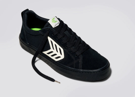 CARIUMA - CATIBA PRO - ALL BLACK SUEDE/IVORY