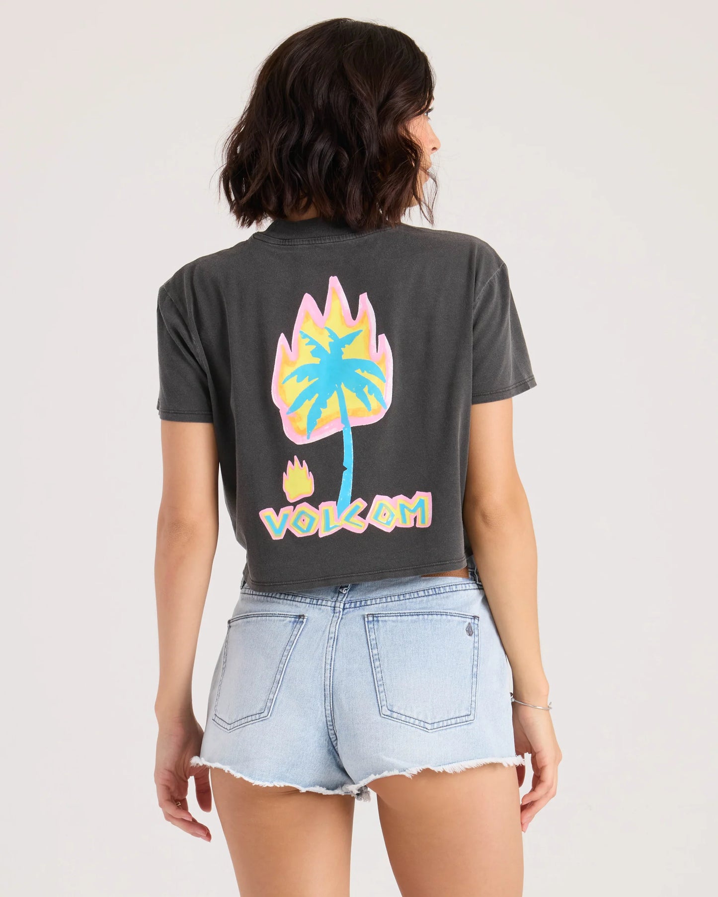 VOLCOM - POCKET DIAL TEE - VINTAGE BLACK