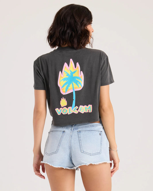 VOLCOM - POCKET DIAL TEE - VINTAGE BLACK