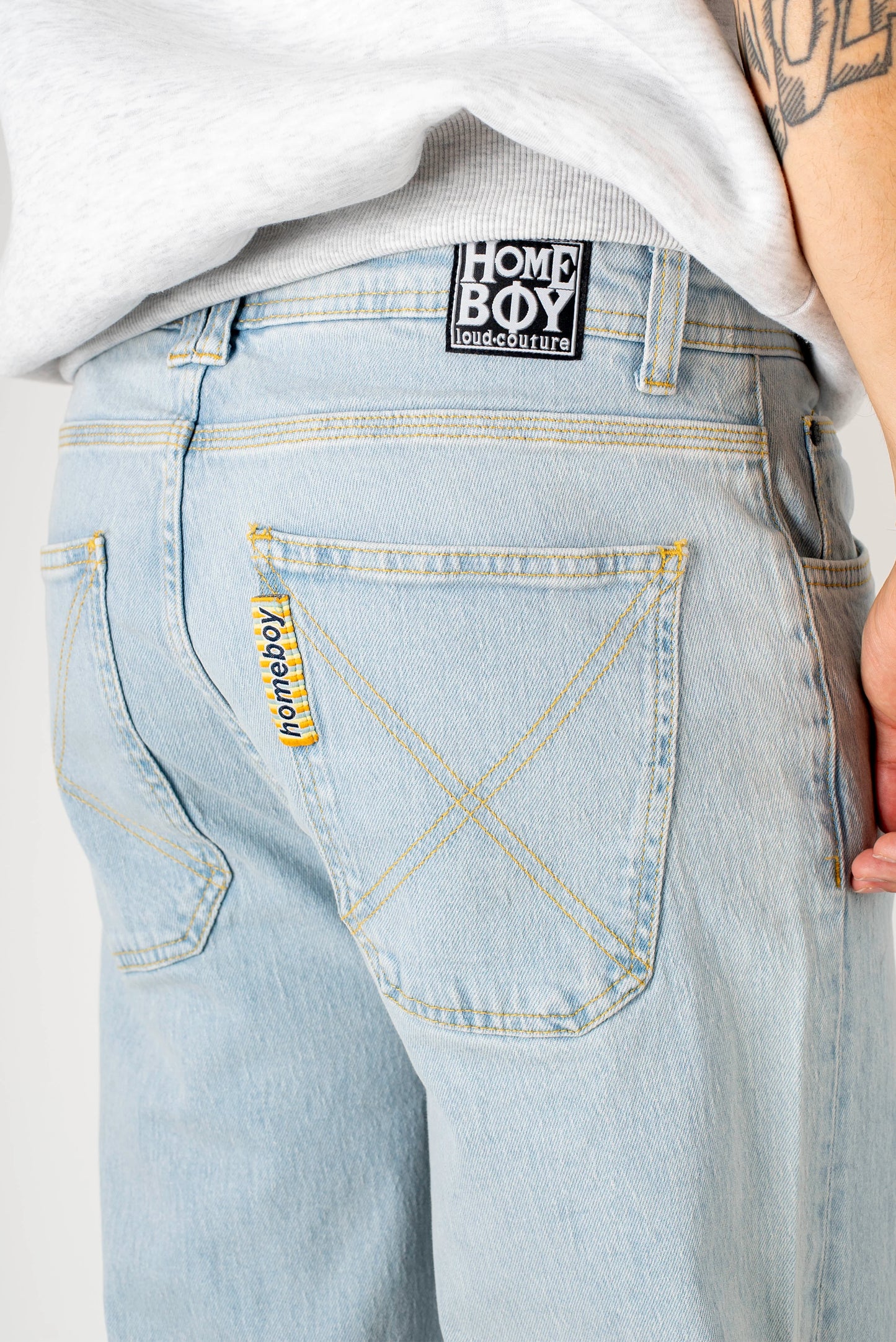 HOMEBOY - X-TRA LOOSE FLEX DENIM - MOON