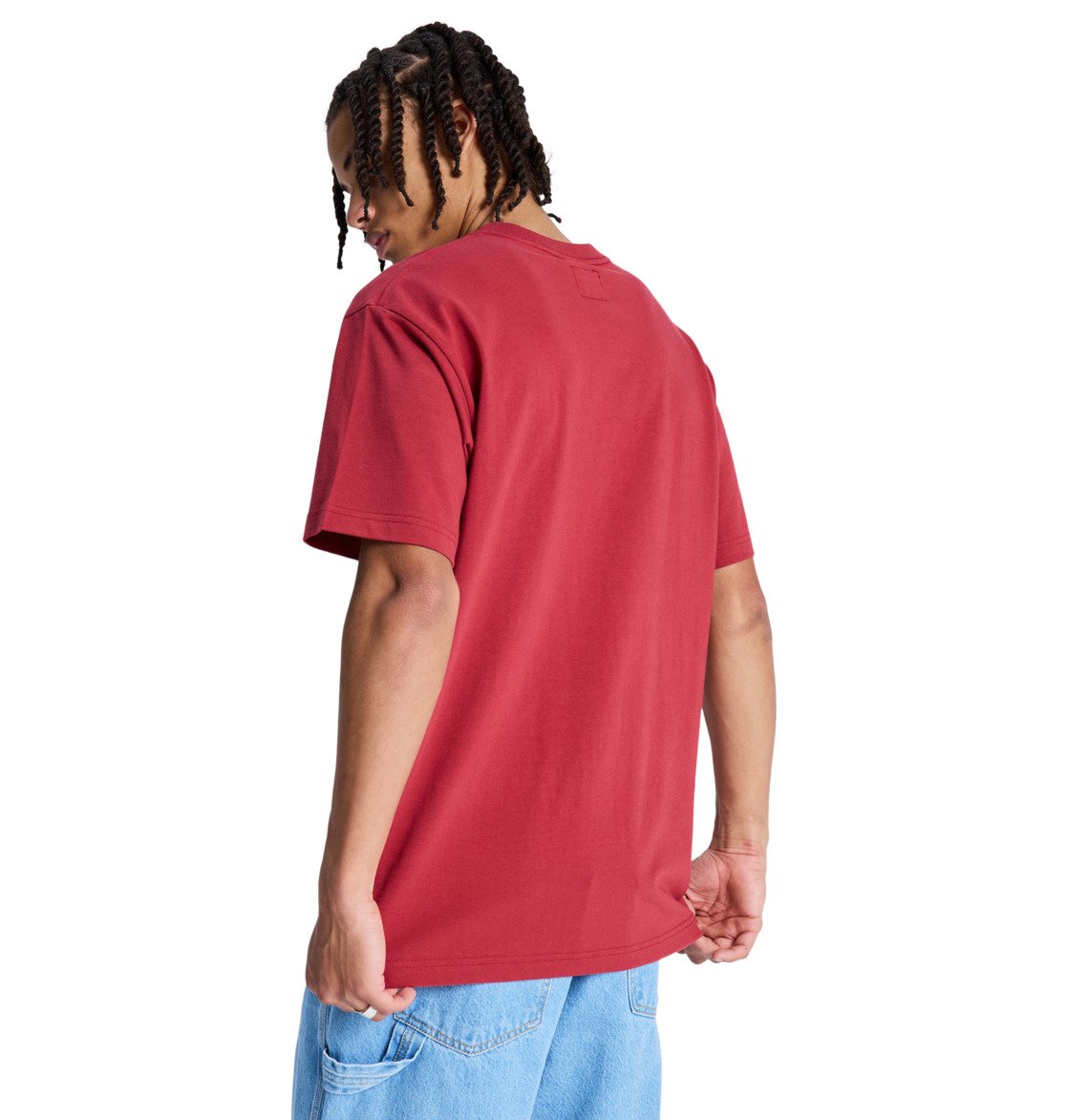 DC - PATCH IT TEE - BRICK RED