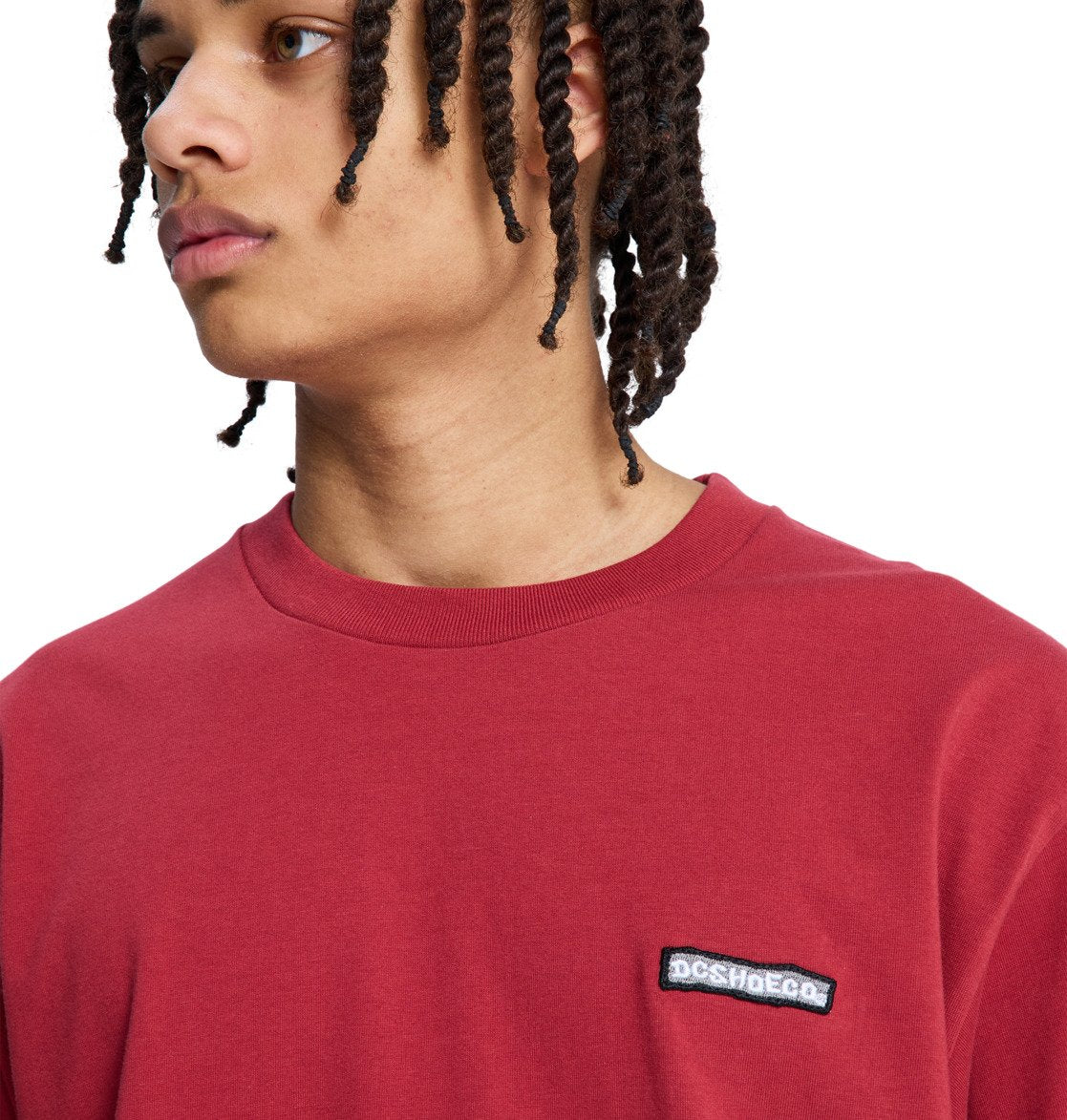 DC - PATCH IT TEE - BRICK RED