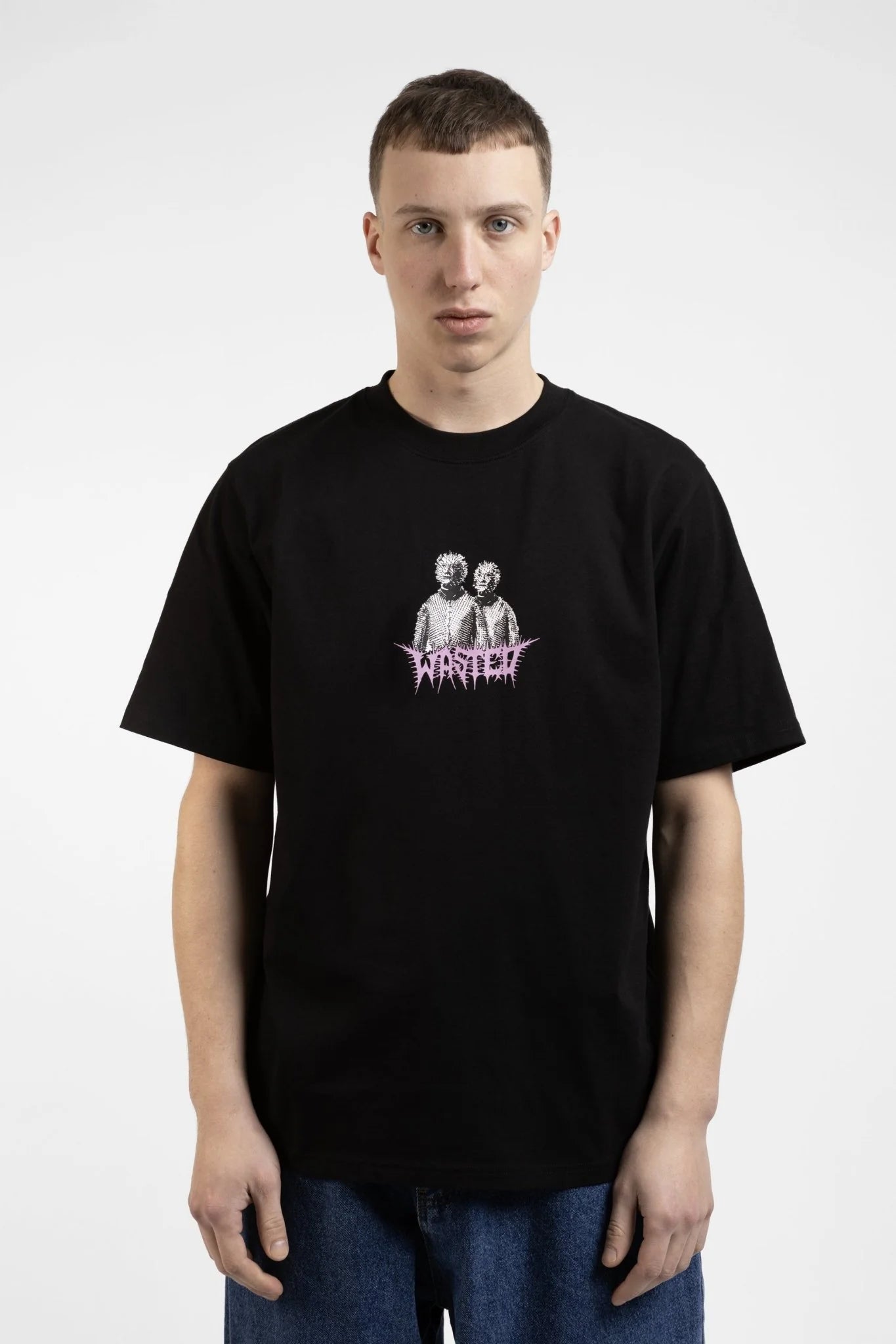 WASTED PARIS - PIKE TEE - BLACK