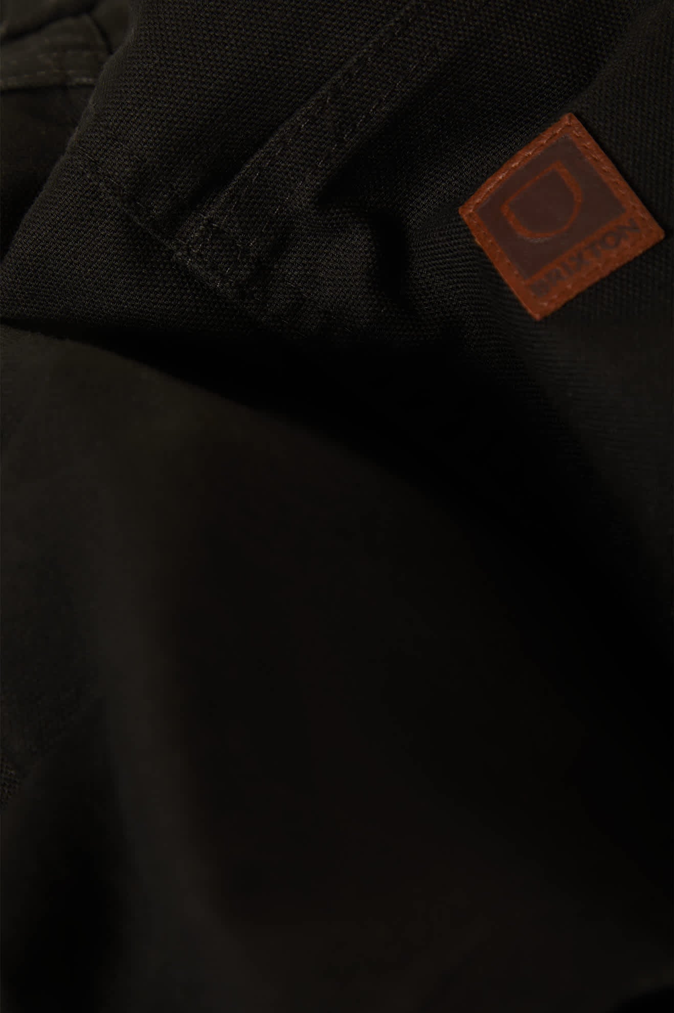 BRIXTON - BUILDERS CARPENTER BAGGY SHORT - WASHED BLACK