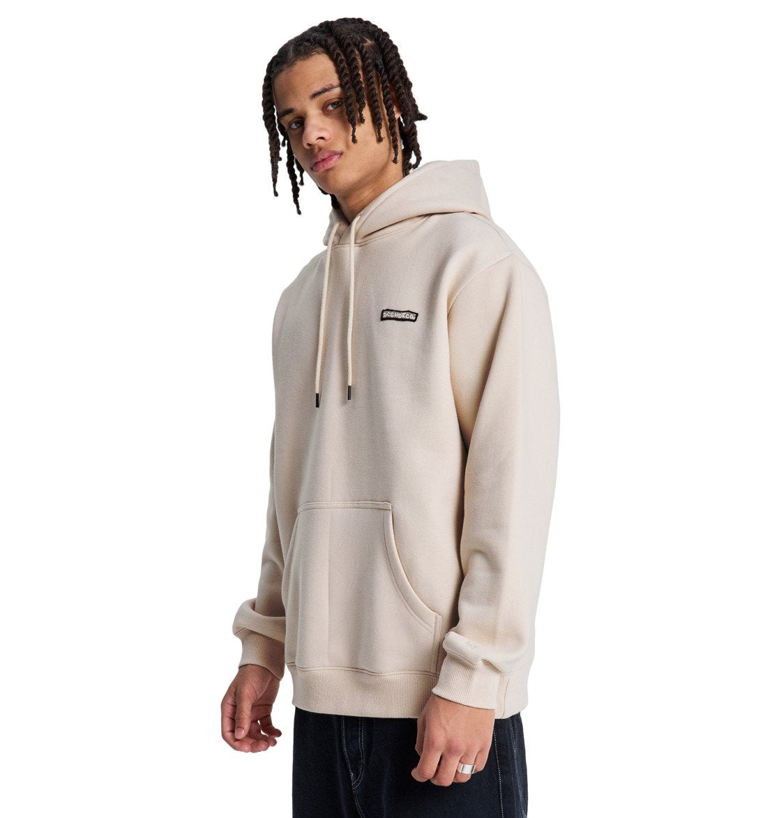 DC - PATCH IT HOOD - OATMEAL