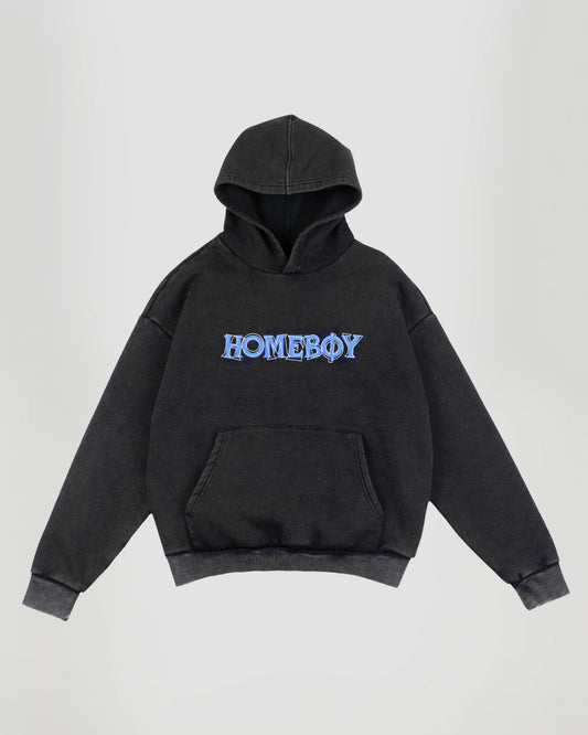 HOMEBOY - CHAOS HOOD - WASHED GREY