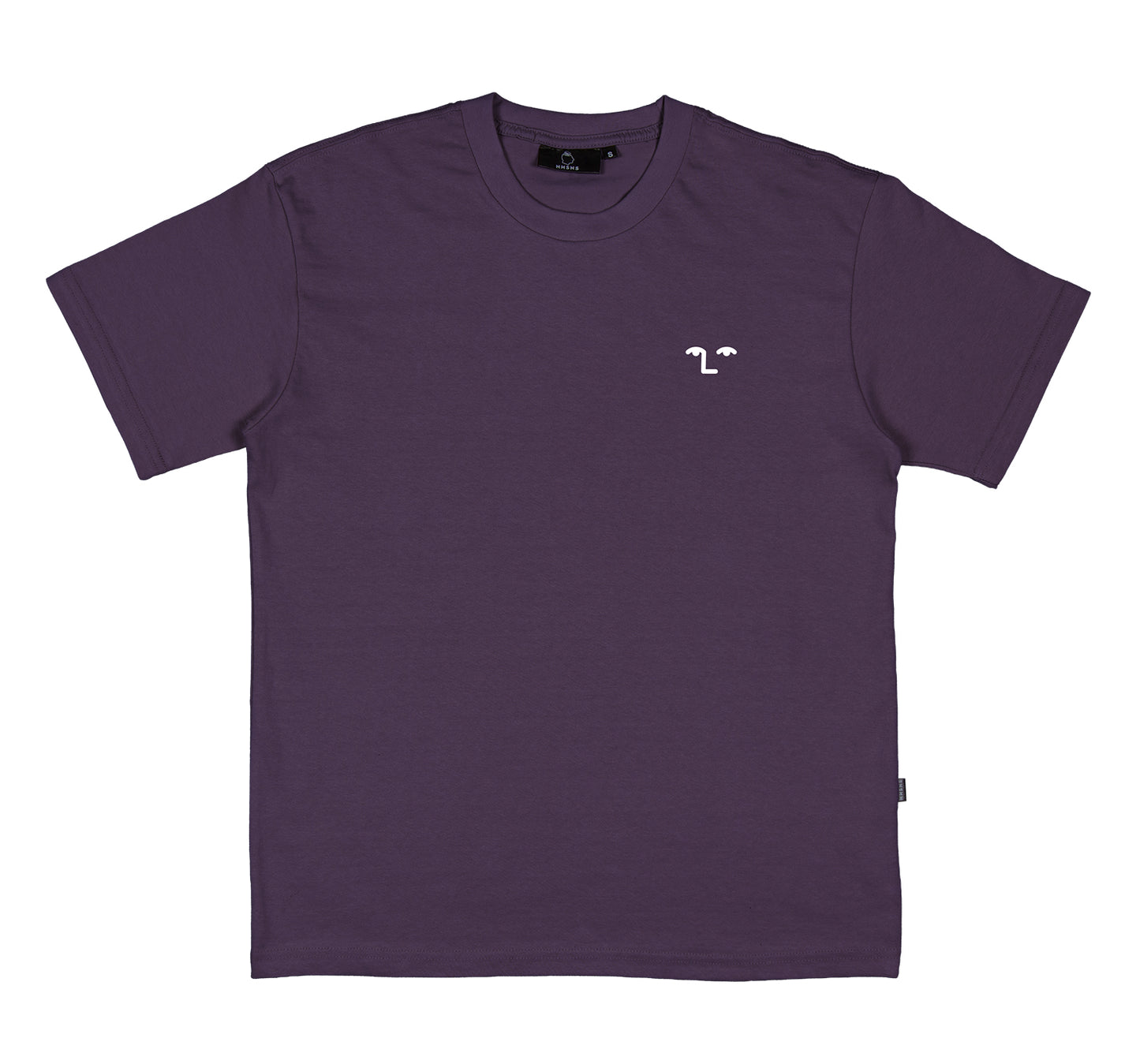 NNSNS - FACE OFF EMBROIDERED TEE - PLUM