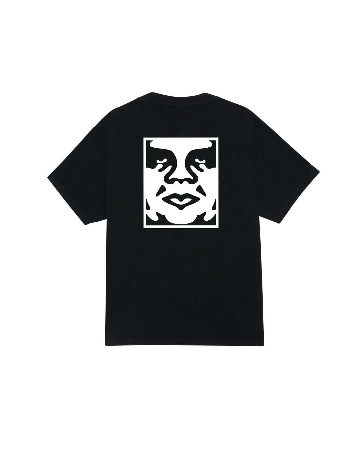 OBEY - BOLD ICON FACE PIGMENT TEE - PIGMENT DUSTY BLACK