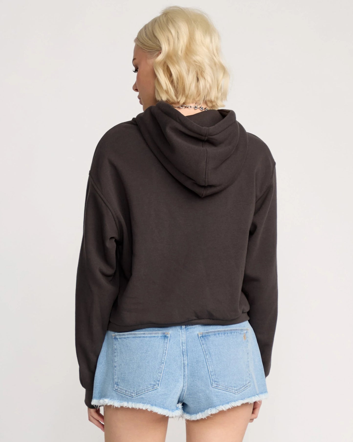 VOLCOM - 1991 MINI HOODIE - BLACK