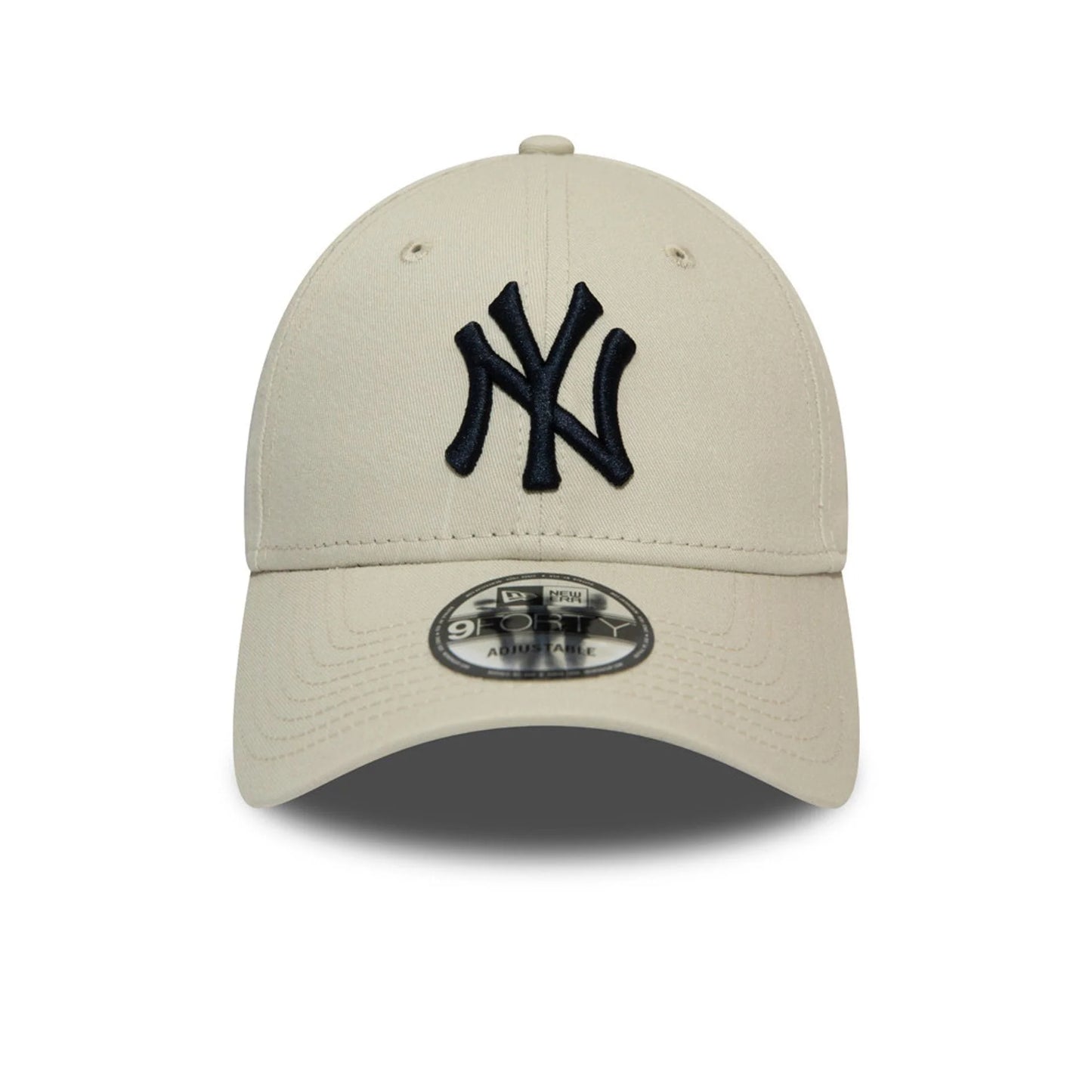 NEW ERA - 9FORTY NEW YORK YANKEES LEAGUE ESSENTIAL CAP - OSFA - STONE/BLACK