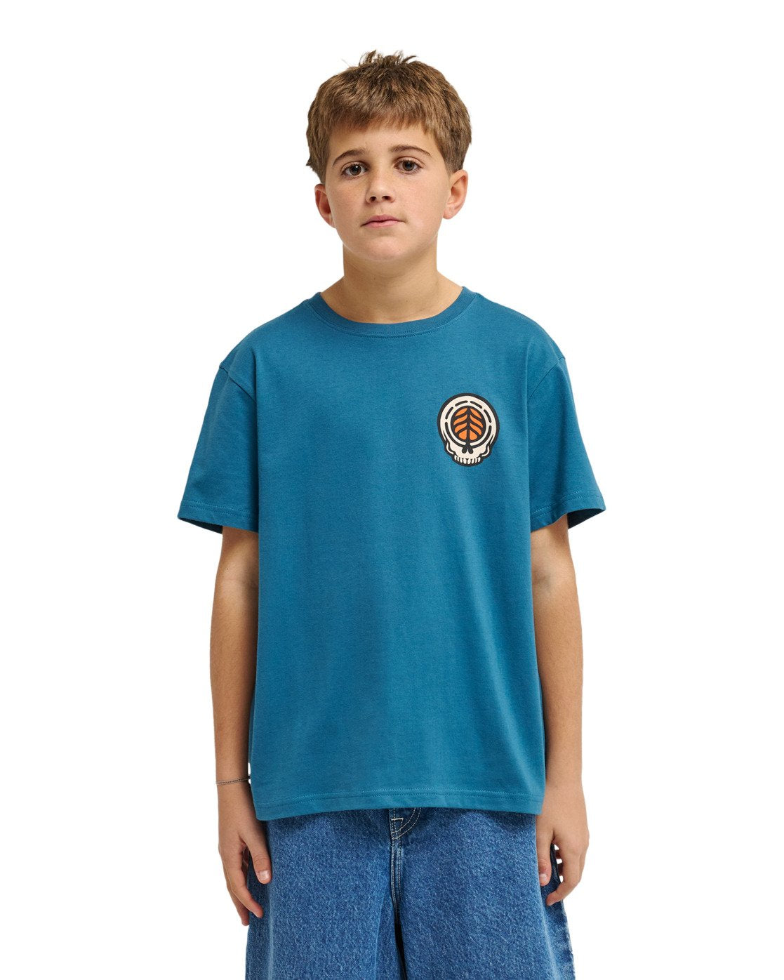 ELEMENT - TIMBER HERMIT YOUTH TEE - MALLARD BLUE