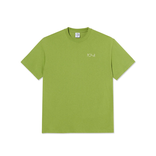 POLAR - STROKE LOGO CONTRAST TEE - PERIDOT