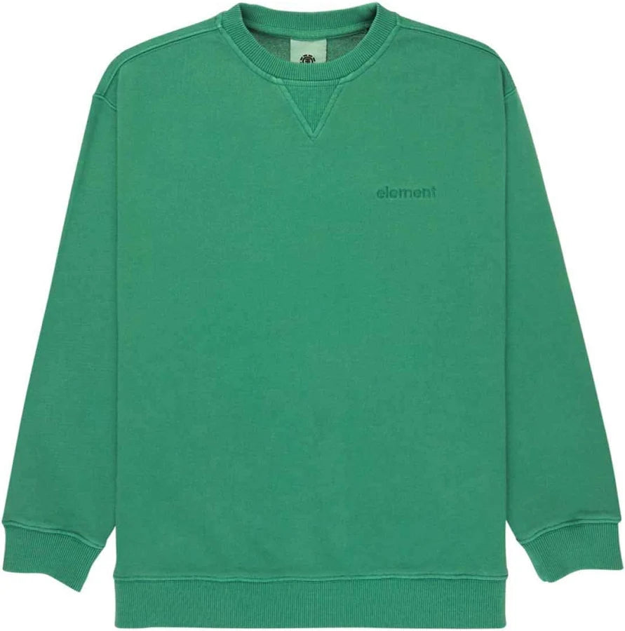 ELEMENT - LOWCASE PIGMENT YOUTH CREWNECK - FIR GREEN