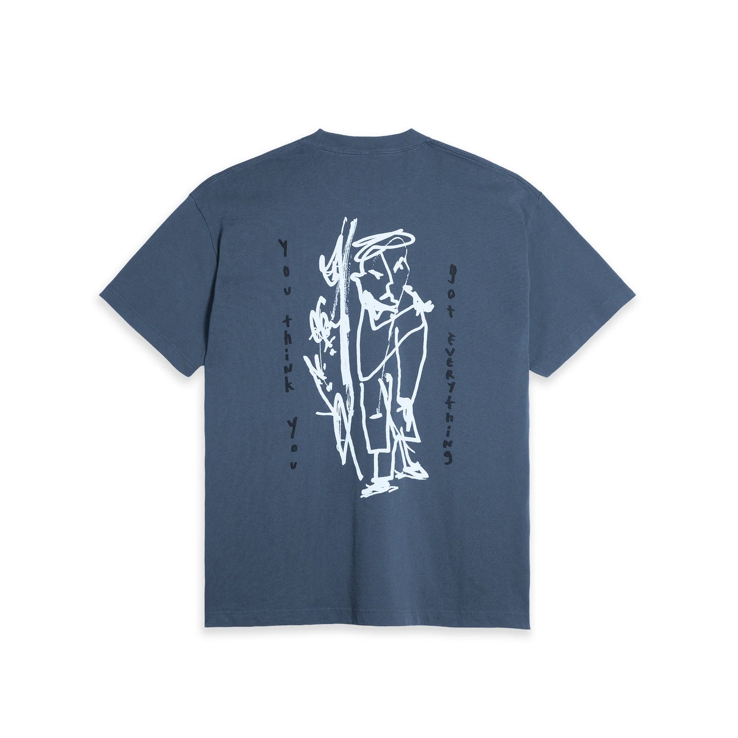 POLAR - GOT EVERYTHING TEE - GREY BLUE