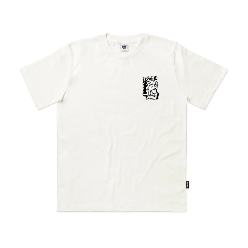 THE DUDES - GHOST CLIFF TEE - WHITE