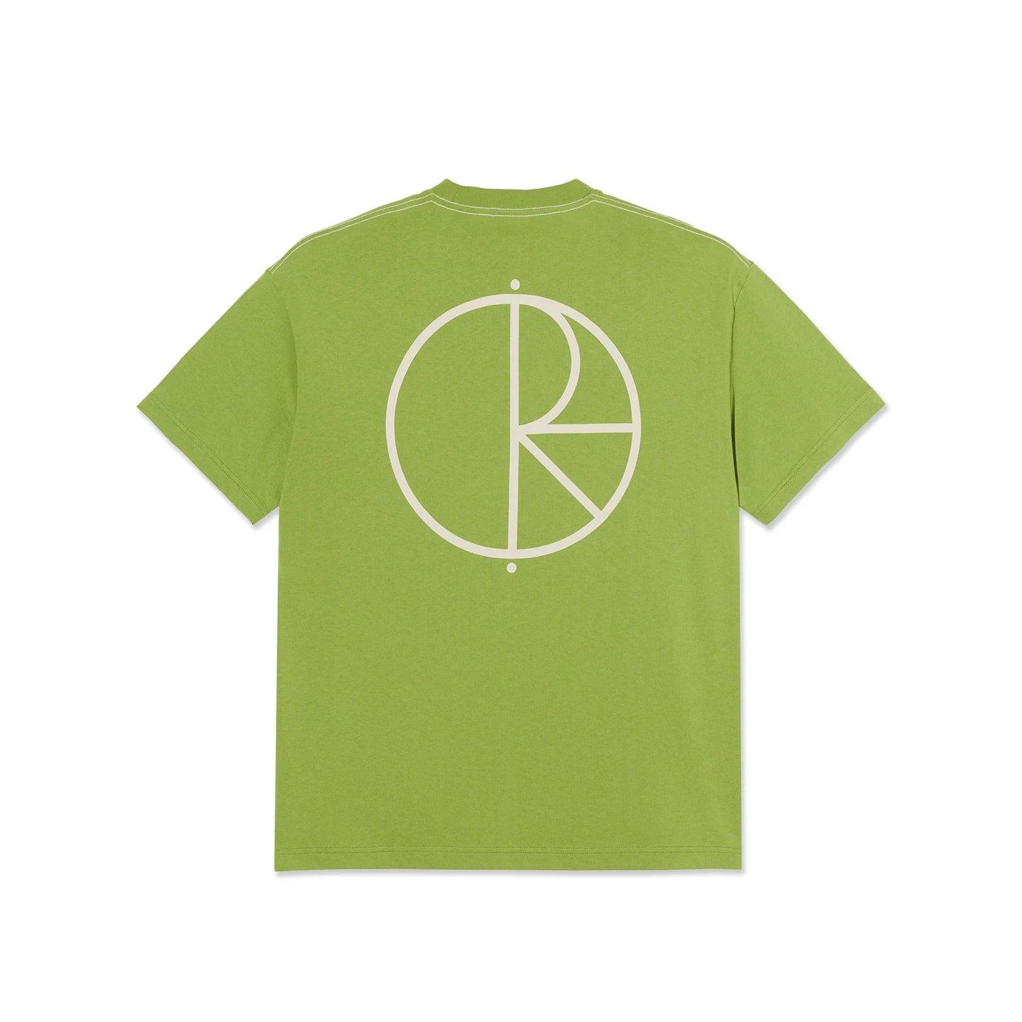 POLAR - STROKE LOGO CONTRAST TEE - PERIDOT