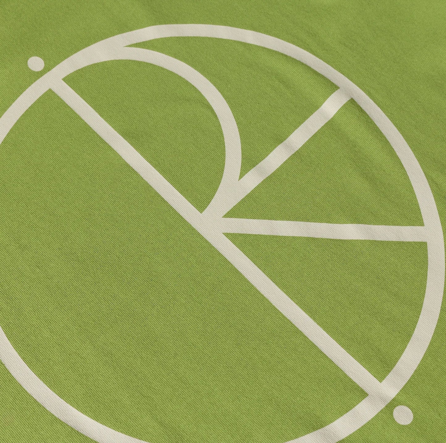 POLAR - STROKE LOGO CONTRAST TEE - PERIDOT