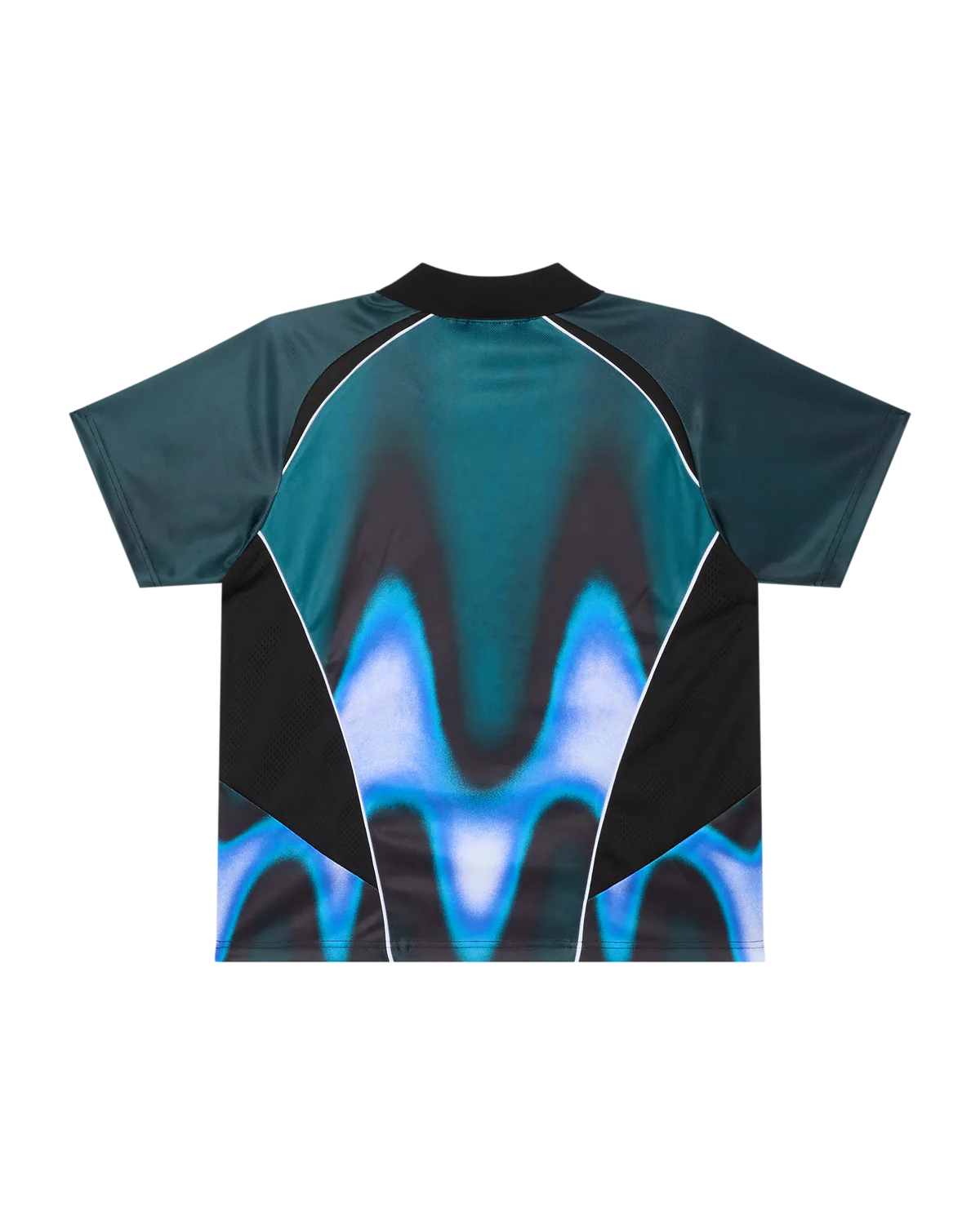 OBEY - BLURRED SOCCER JERSEY - DARK TEAL MULTI