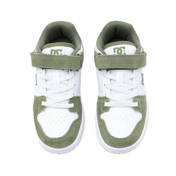 DC - MANTECA 4 V YOUTH - OLIVE/WHITE/GUM