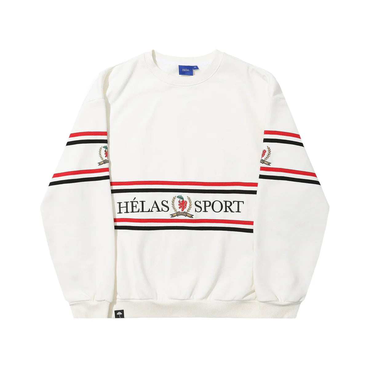 HELAS - HELAS SPORT CREWNECK - WHITE