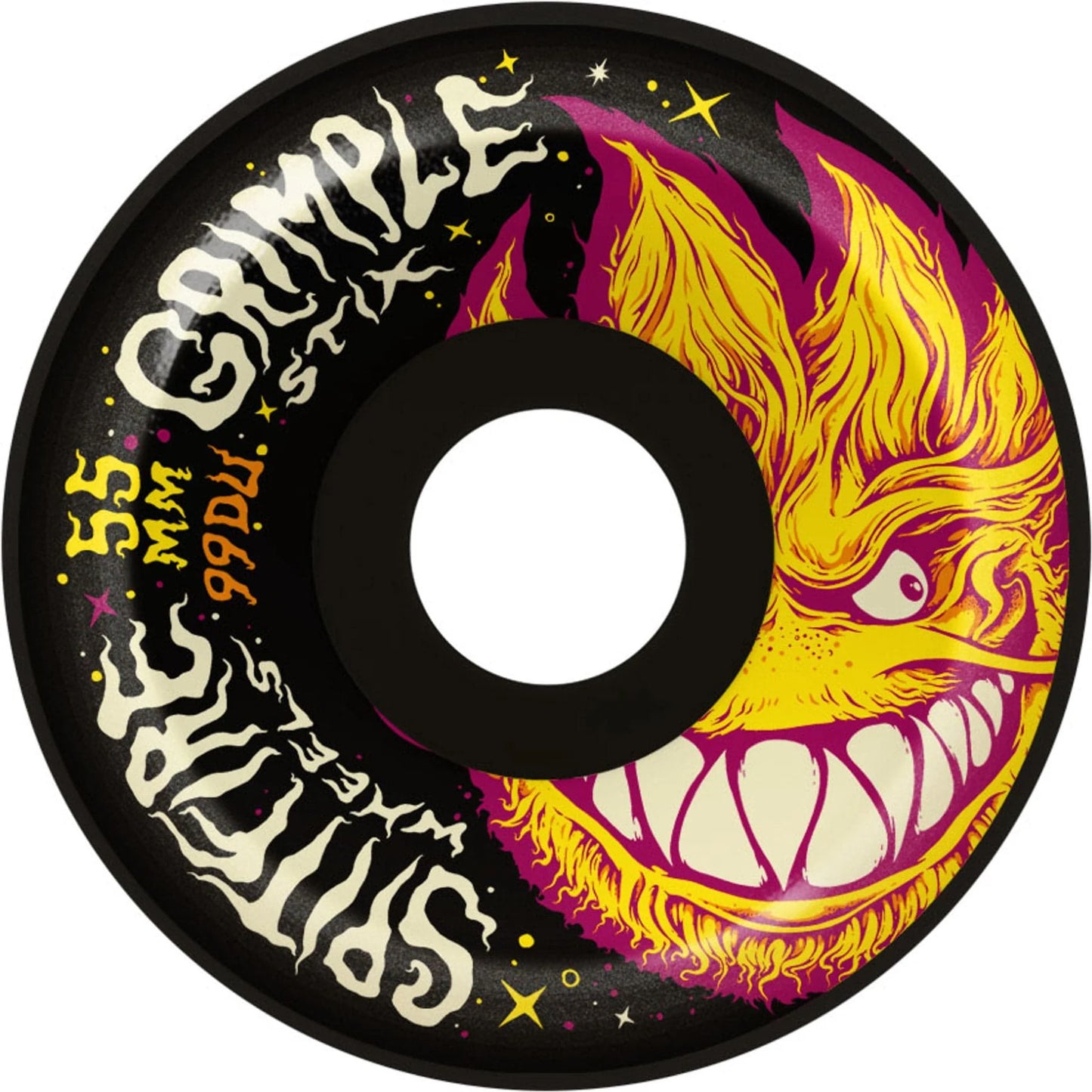 SPITFIRE - FORMULA FOUR LOCK-IN FULL GRIMPLEHEAD BLACK - 99D - 55MM