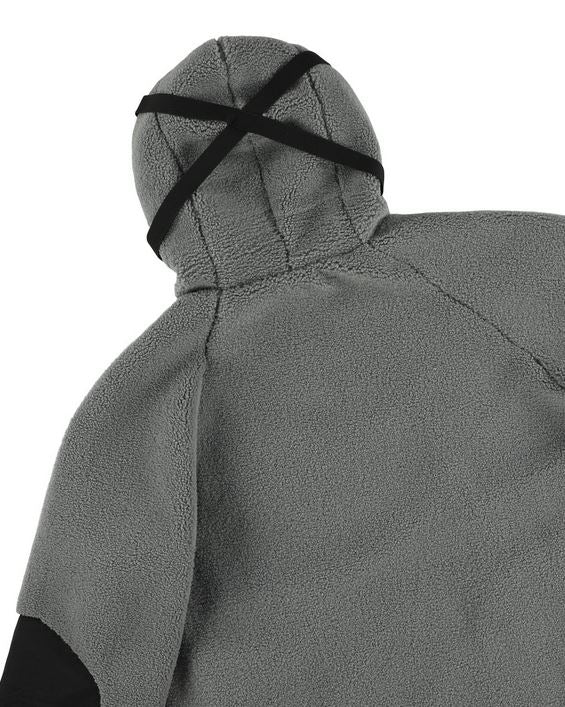 KEEP IT CLEAN - URBAN SHERPA JACKET - ASH GREY