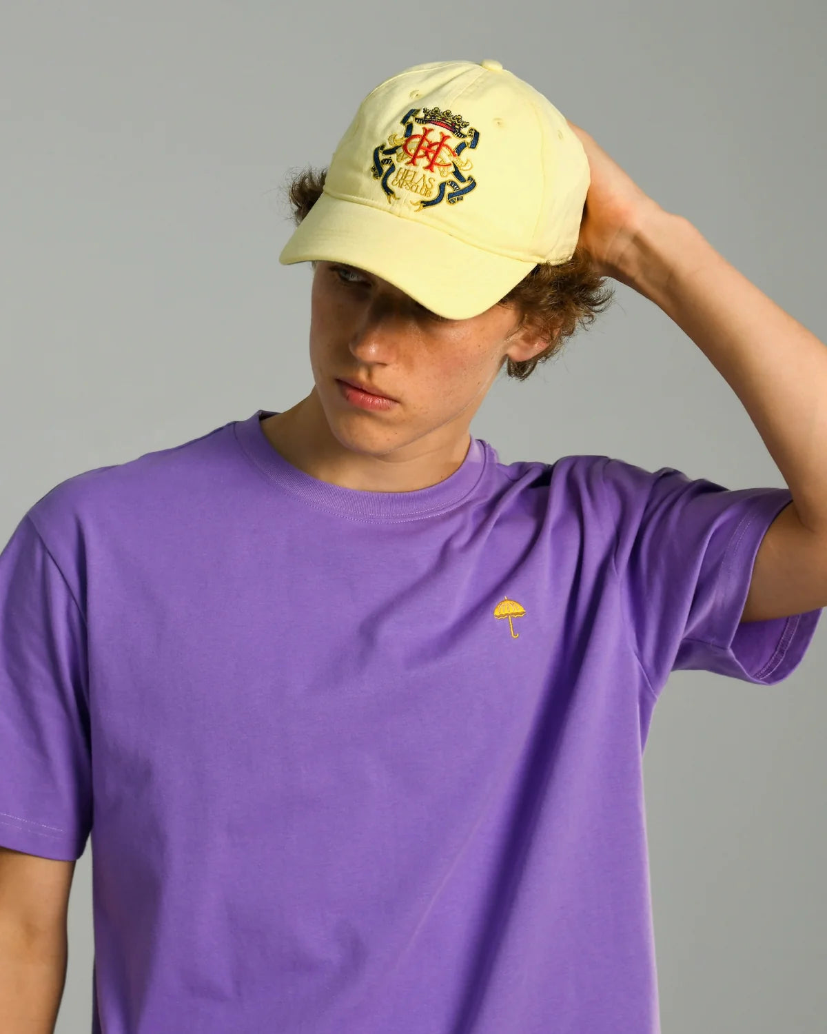 HELAS - COURONNE CAP - PASTEL YELLOW