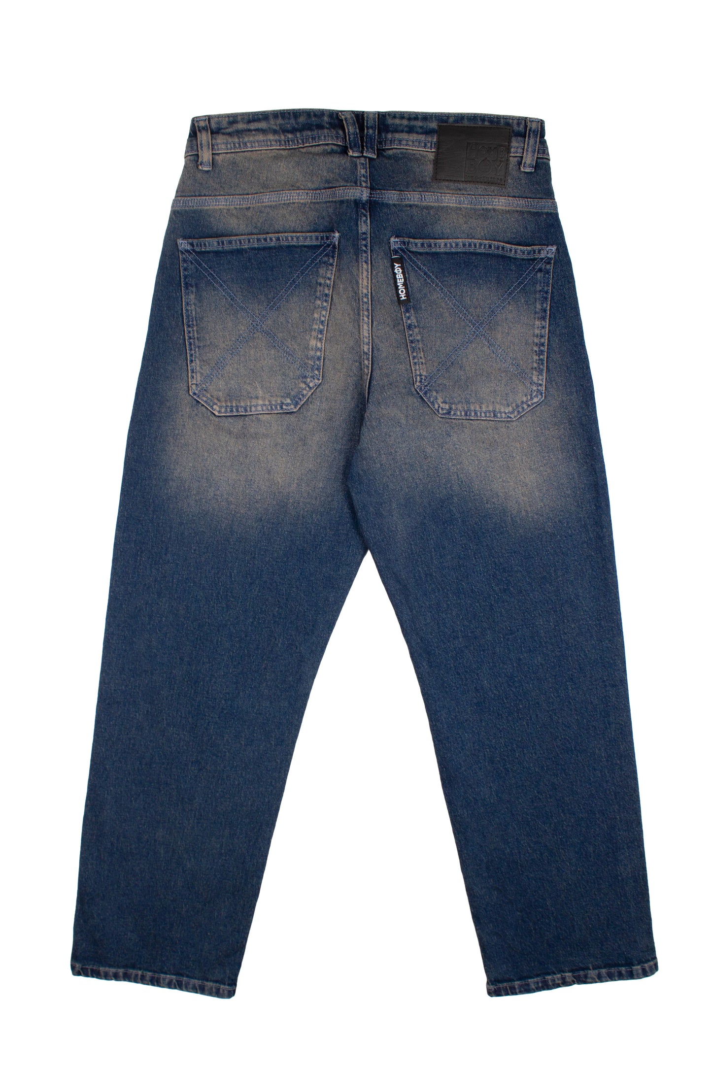 HOMEBOY - X-TRA BAGGY BLACK LABEL DENIM - DIRTY BLUE