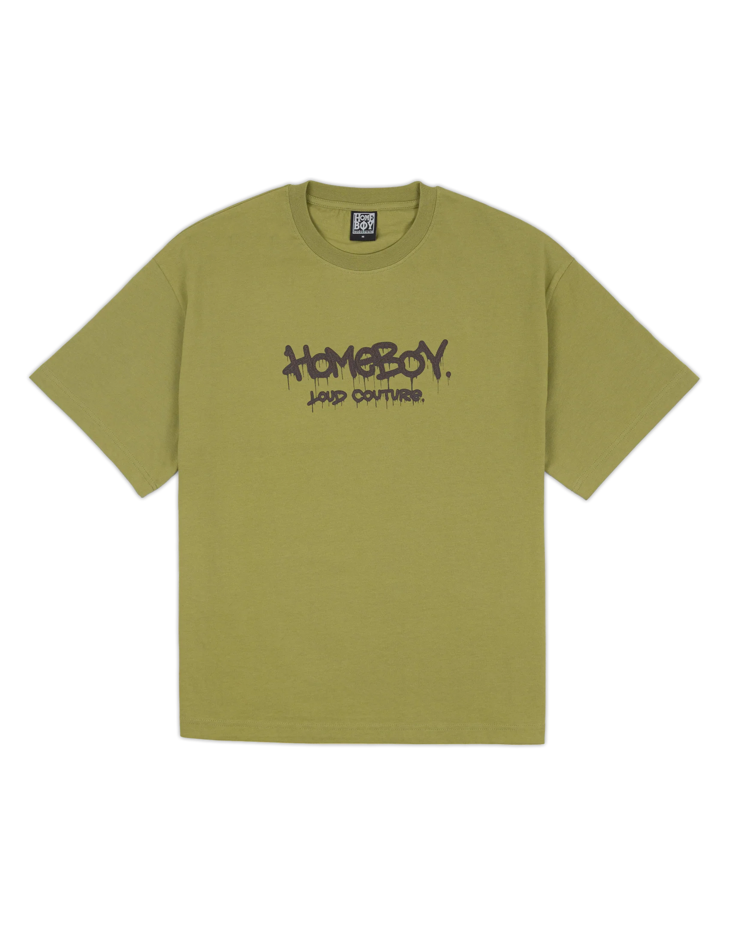 HOMEBOY - TAGGED TEE - MOSS GREEN