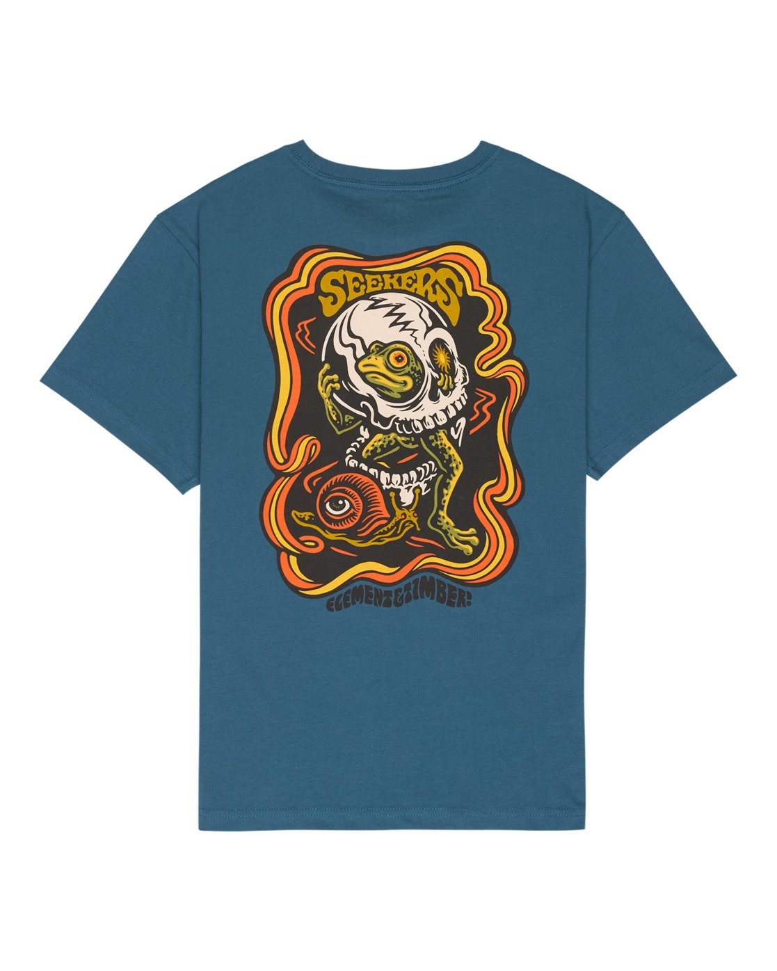 ELEMENT - TIMBER HERMIT YOUTH TEE - MALLARD BLUE