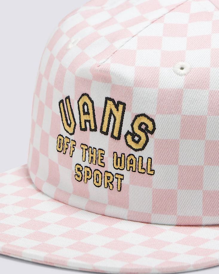 VANS - WILLOW YOUTH SNAPBACK - BLUSH PINK/WHITE