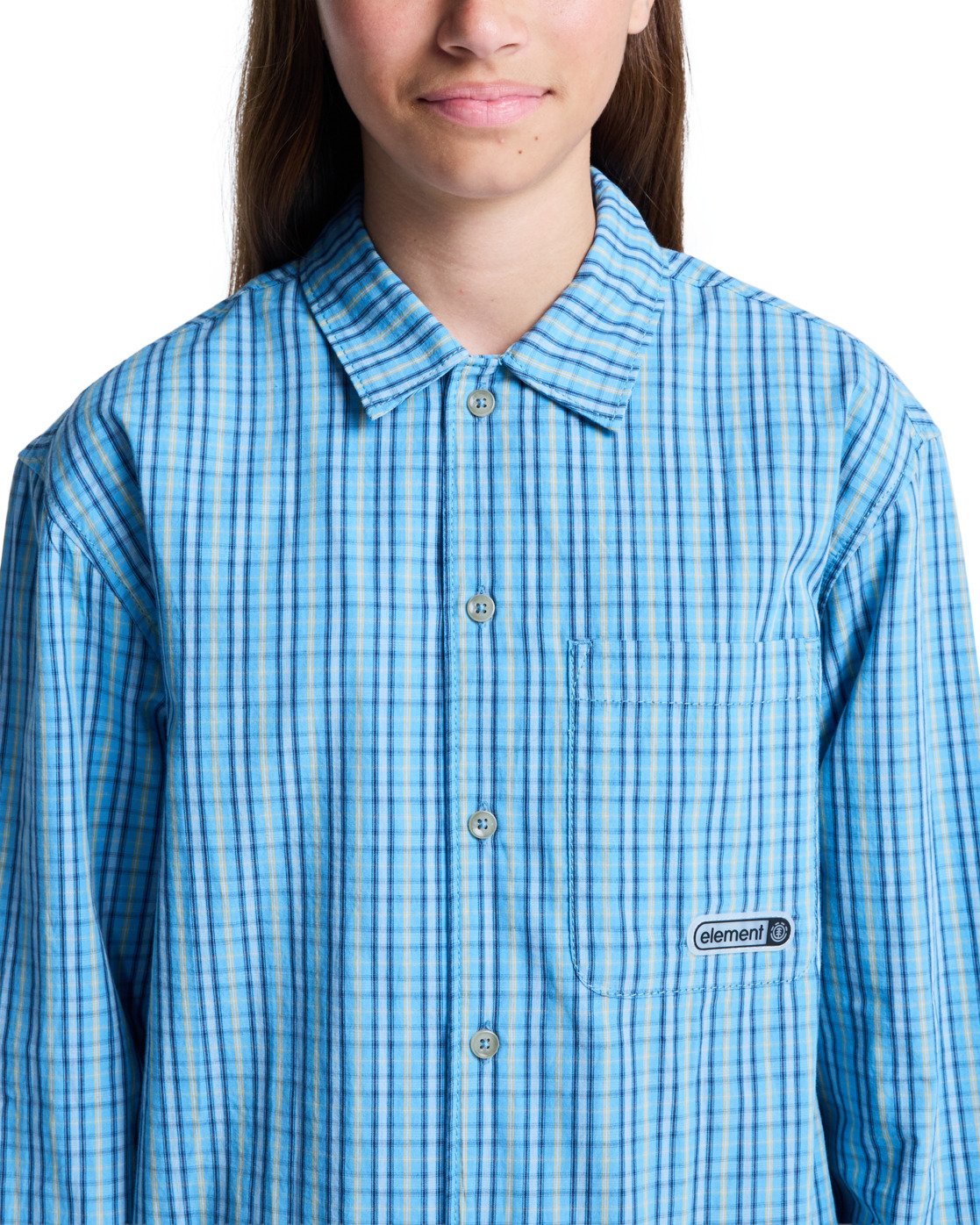 ELEMENT - NAPKINS YOUTH LS SHIRT - NAPKINS BLUE