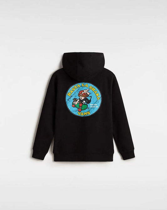 VANS - HASTA LA SHAKA YOUTH HOOD - BLACK