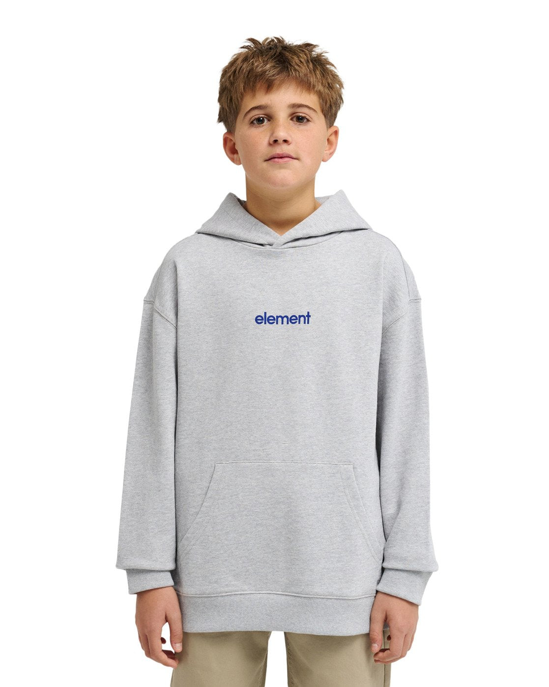 ELEMENT - LOWCASE PO YOUTH HOOD - MID GREY HEATHER