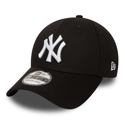 NEW ERA - 39THIRTY NEW YORK YANKEES MLB STRETCH CAP - BLACK/WHITE