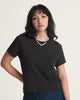 VANS - SALTON CREW GIRLS TEE - BLACK