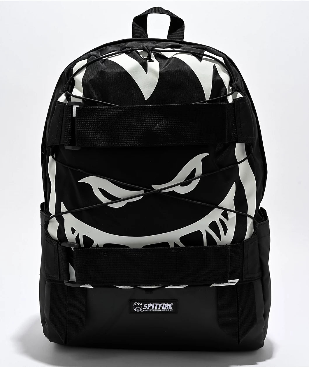 SPITFIRE - BIGHEAD DAY SKATE BAG - BLACK/WHITE