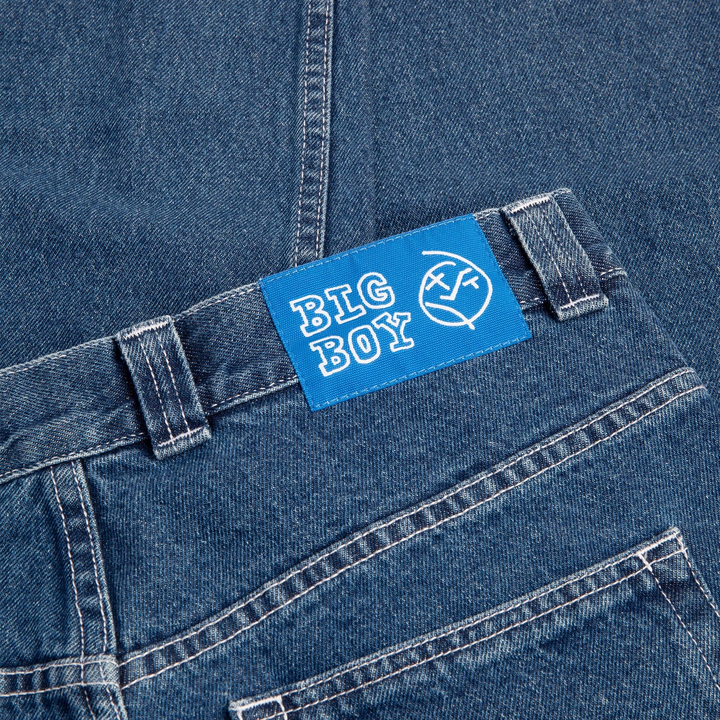 POLAR - BIG BOY JEANS OG LOGO - BLUE WASH