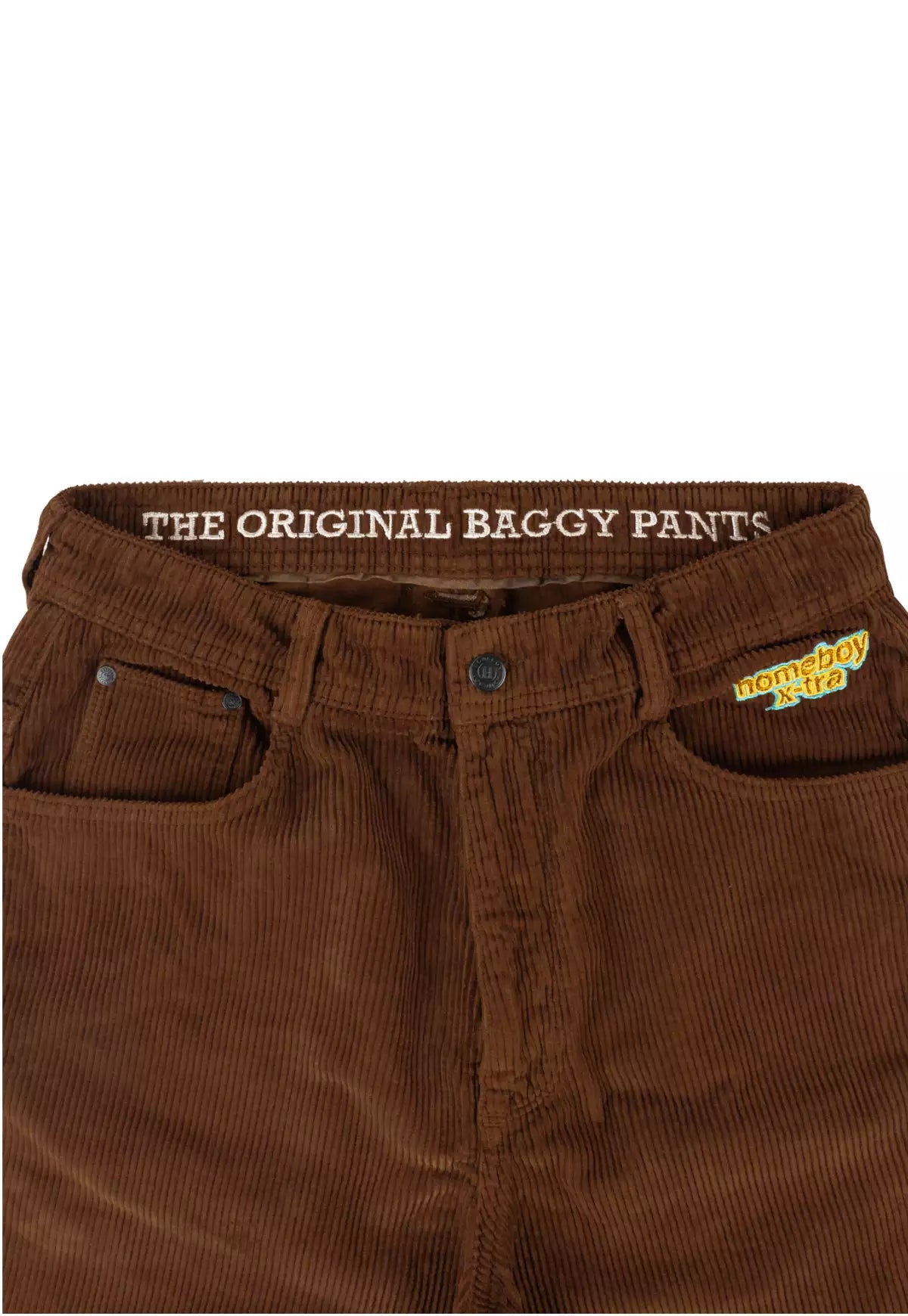 HOMEBOY - X-TRA BAGGY CORD PANT - BROWN