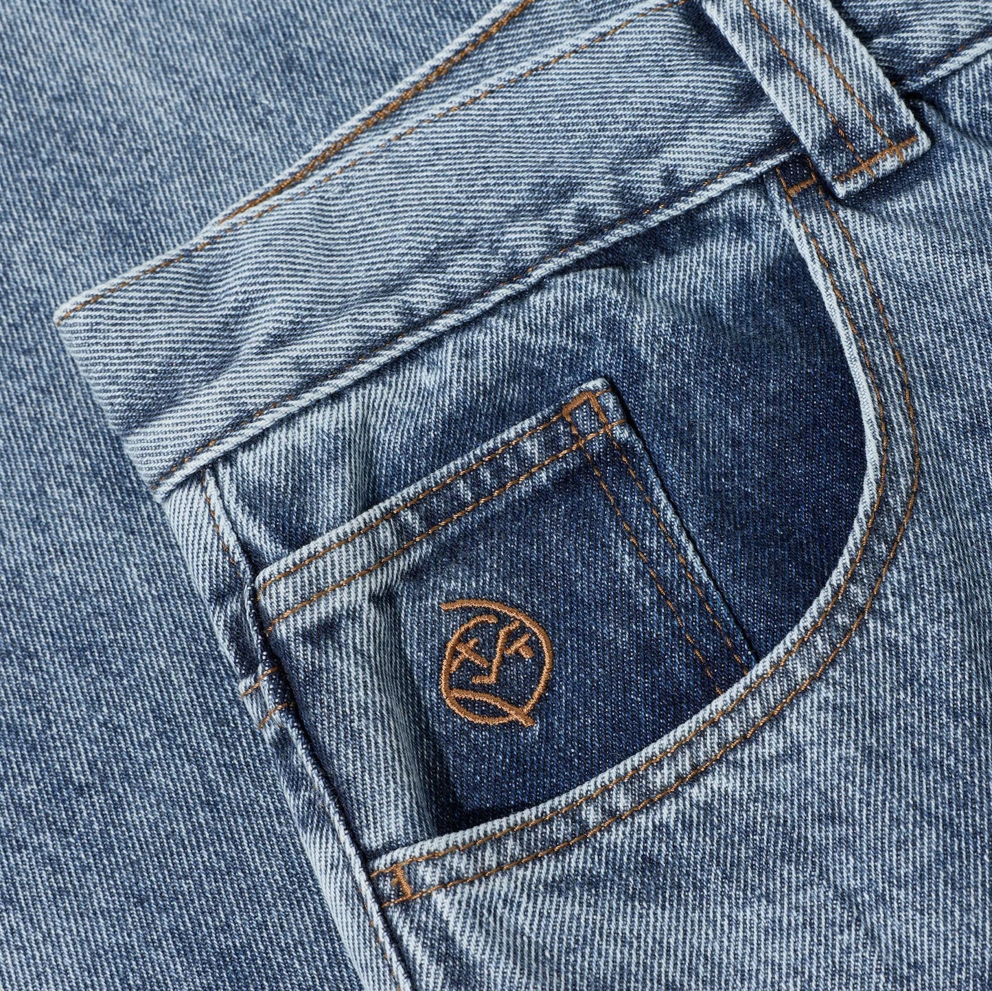 POLAR - BIG BOY JEANS - HEAVY WASHED BLUE