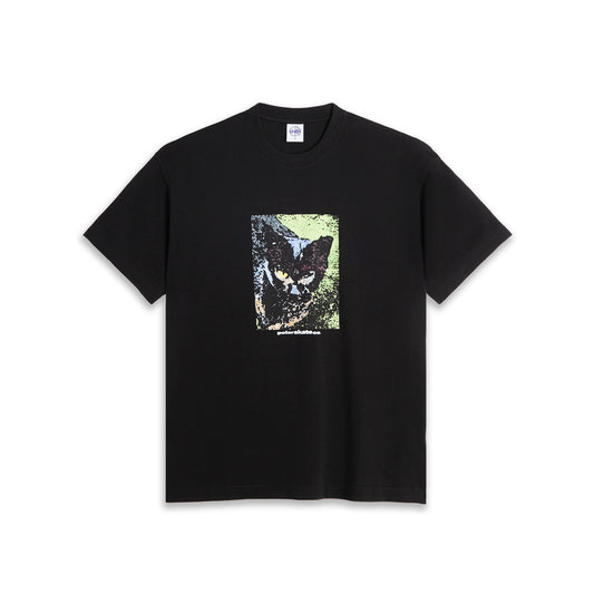 POLAR - CAT TEE - BLACK